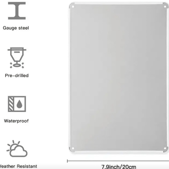 The Green Mile Aluminum Decorative Sign - Picture 4 of 4